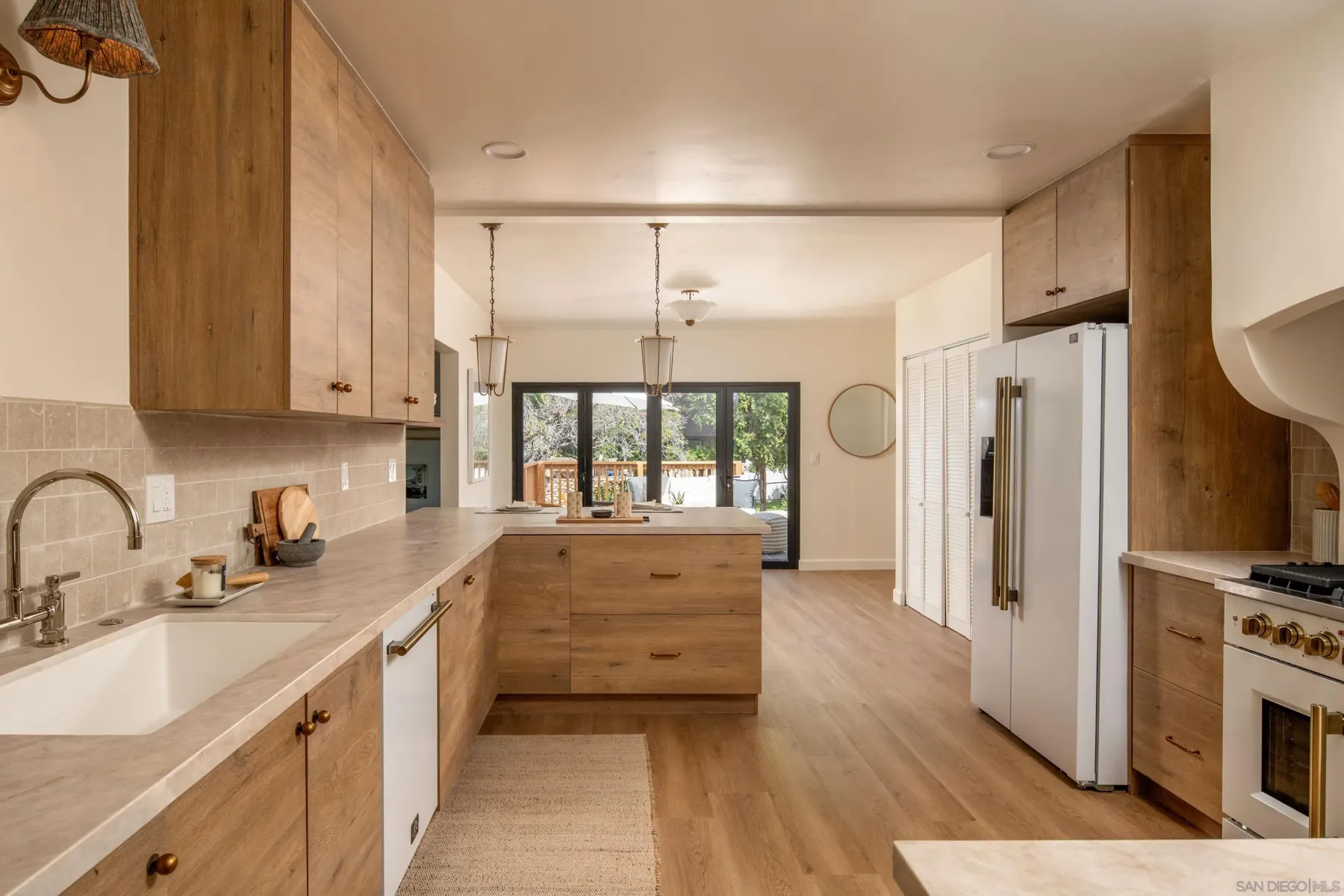 Kitchen, July listing